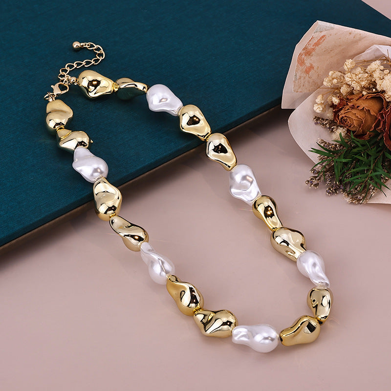 Mixed Color Fashion Choker Necklace