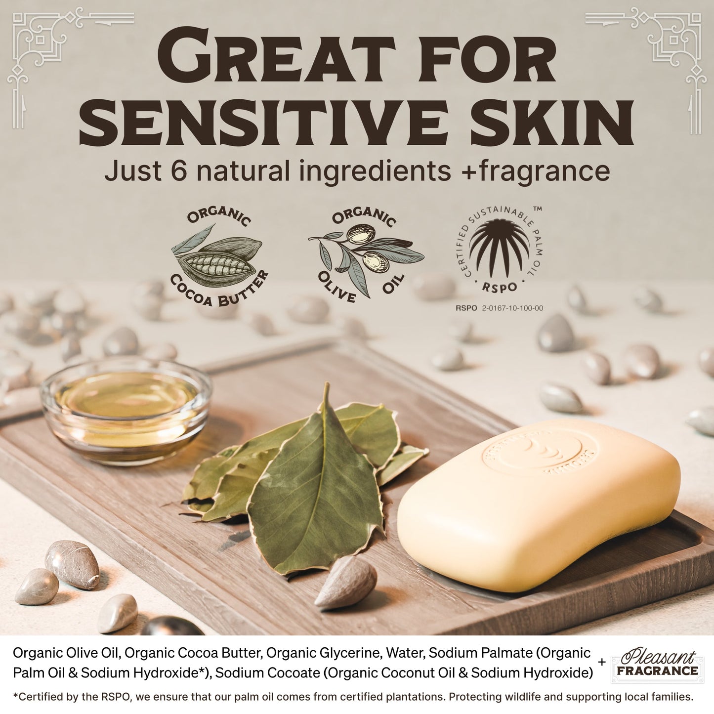 Bay Rum Castile Bar Soap