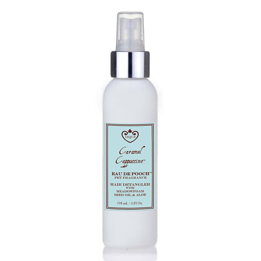 Caramel Cappuccino Eau de Pooch Pet Fragrance and Hair Detangler Spray