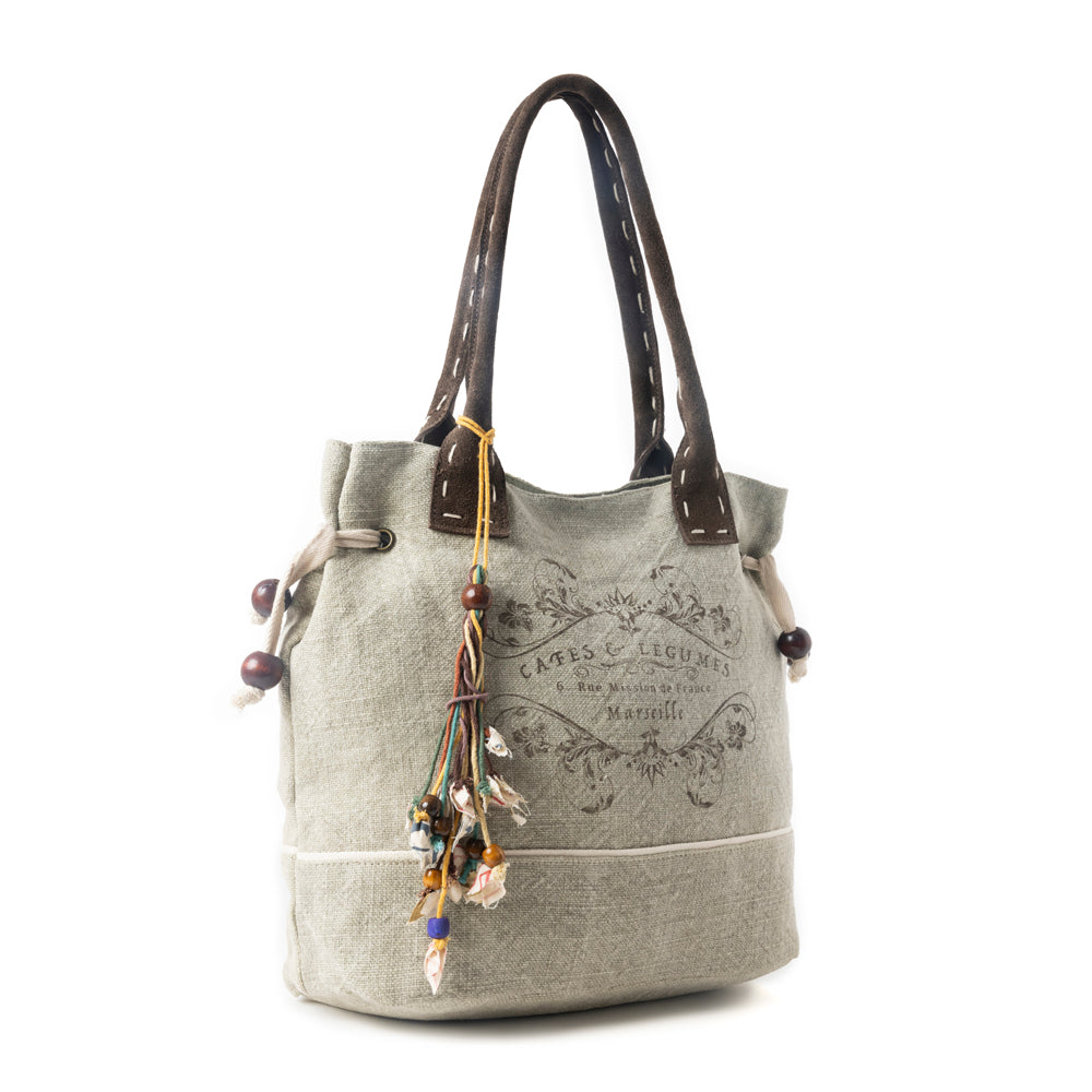 Fashion Tote Bag in Willow Ash