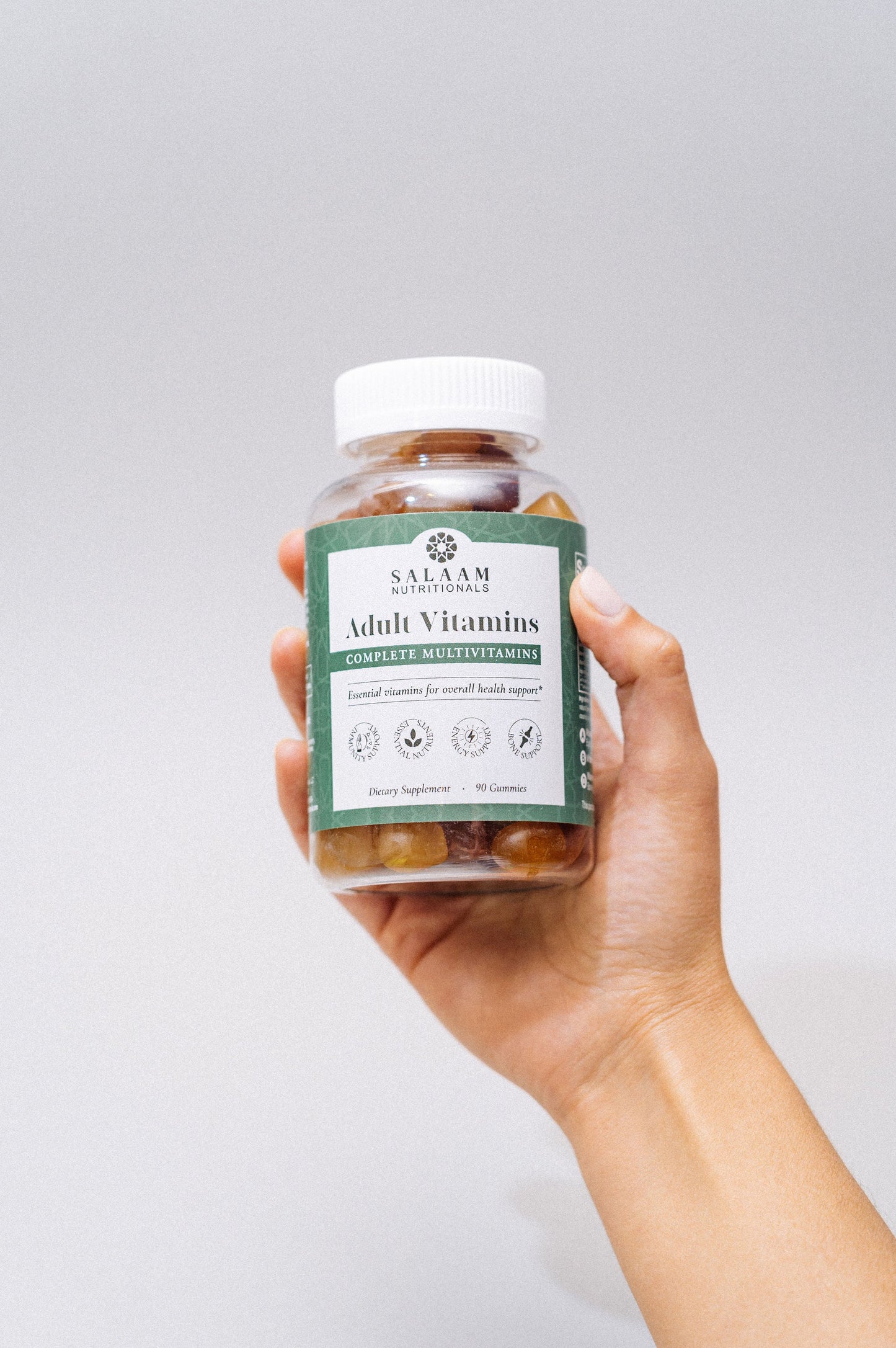 Adult Multivitamin Gummies - Complete Nutrition with Essential Vitamins - 90 Count