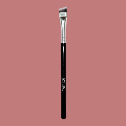 EYEBROW & EYELINER BRUSH - Synthetic Fiber Bristles