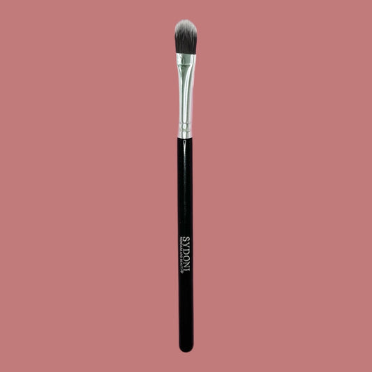 CONCEALER & EYESHADOW BRUSH - Synthetic Fiber Bristles