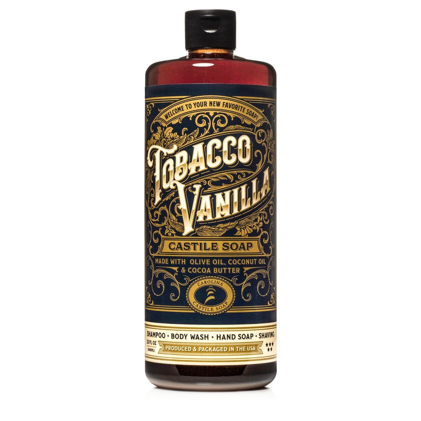 Tobacco Vanilla Castile Soap
