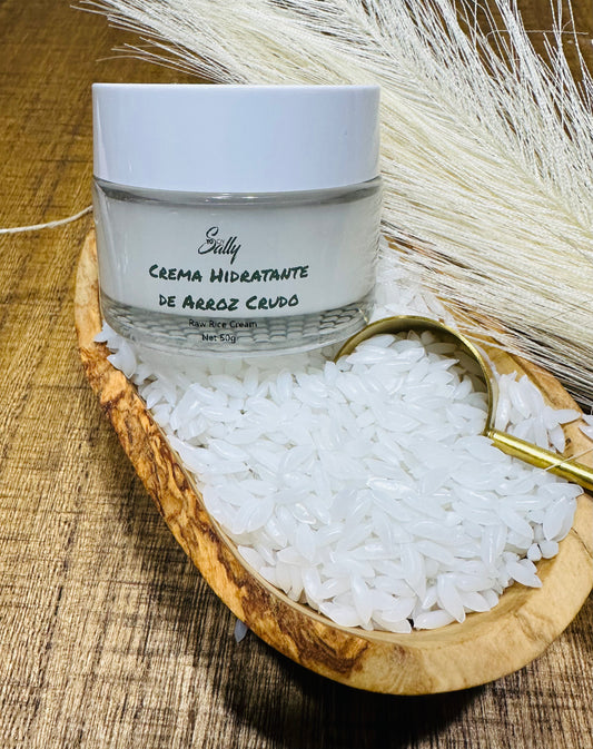 Crema Hidratante de Arroz Crudo
