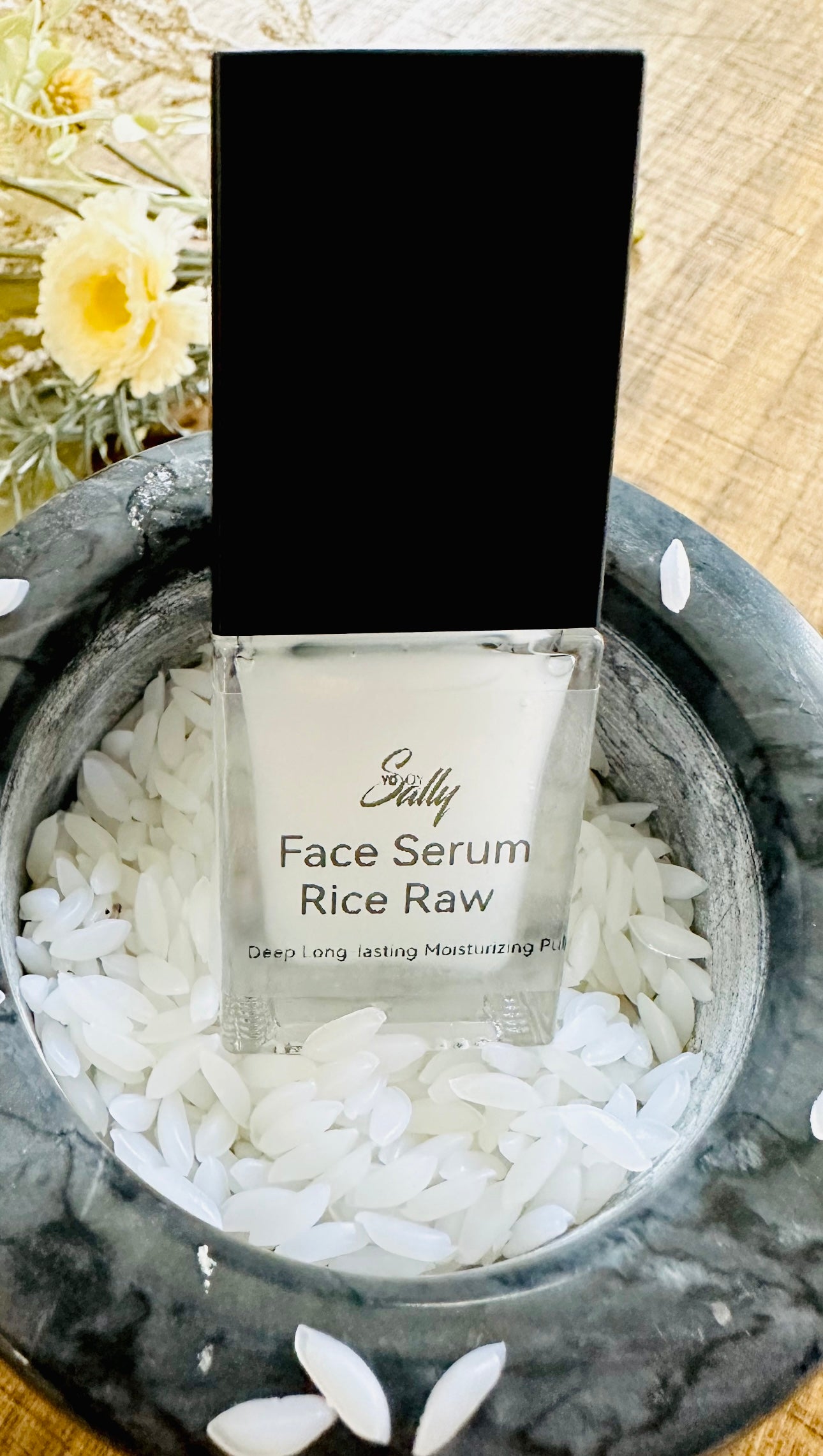 Natural Hydrating Face Serum Rice Raw