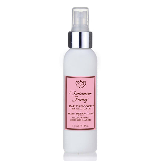 Buttercream Frosting Eau de Pooch Pet Fragrance and Hair Detangler Spray
