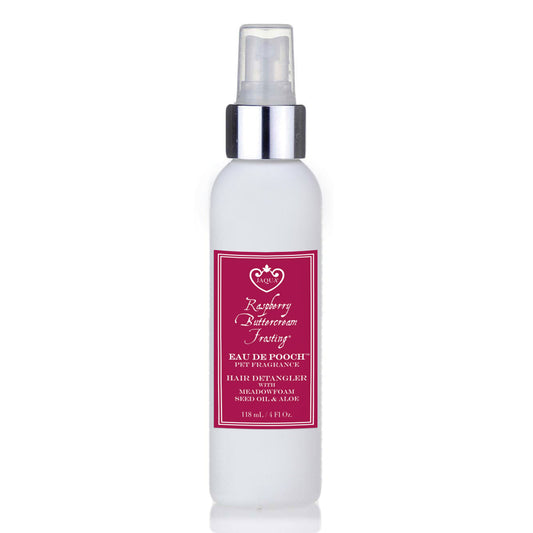 Raspberry Buttercream Frosting Eau de Pooch Pet Fragrance and Hair Detangler Spray